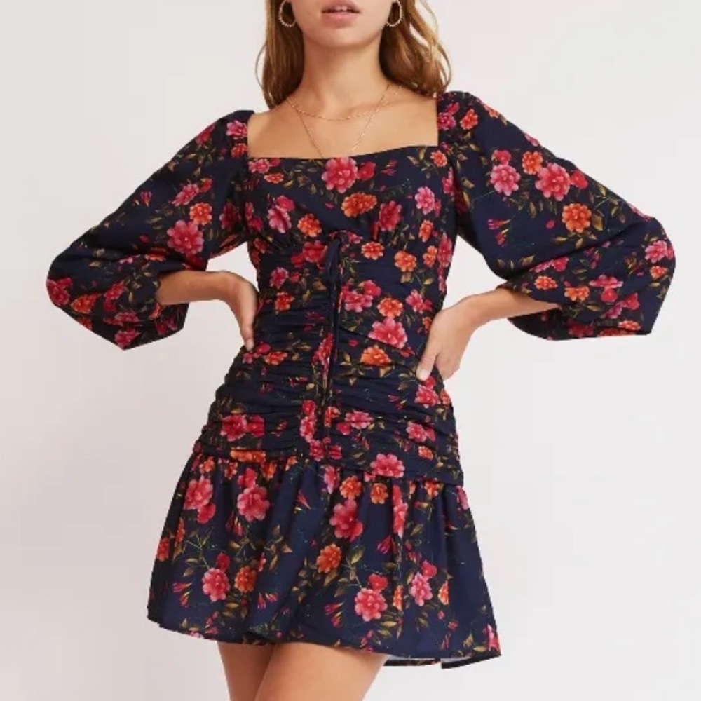 BRAND NEW Finders Keepers Long Sleeve Mini Dress